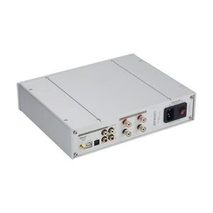 BRZHIFI Silvery X20 2.0Channel TPA3255 Dual Core HiFi Lossless Audio Power Amplifier Stereo 600Wx2 Output