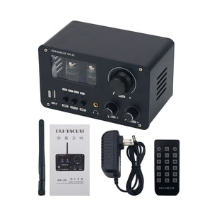 PJ.MIAOLAI SA-30 Enthusiasts Level HiFi Bluetooth Audio Receiver Lossless Decoding GE5654 Electronic Tube Preamplifier DAC