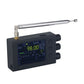 HAMGEEK 64-108MHZ Black Portable TEF6686 Full Band Radio Receiver AM FM SW MW LW RDS w/ 2.8&quot; Screen