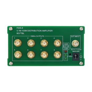 FDIS-8 Clock Signal 0.1M-100M Frequency Divider Distribution Amplifier -SMA Port
