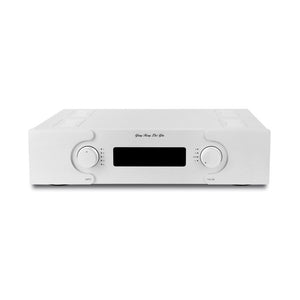 Yong Heng Zhi Yin X9 40W Hifi Tube Preamplifier Class A Tube Preamp (Silver) with Remote Control