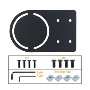 Simplayer 8mm SIM Racing Shifter Mount Shifter Mounting Plate for Fanatec ClubSport Shifter Cockpit