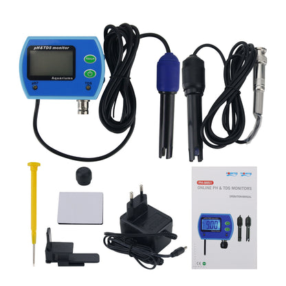 PH-9851 2-In-1 PH &amp; TDS Monitor Multi-Parameter Water Quality Monitor for Aquariums