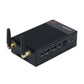 New R86S N100B Black Mini PC Multiple Gigabit Network Switch N100 Processor CPU with 16G RAM + 128G EMMC