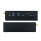 New R86S N100B Black Mini PC Multiple Gigabit Network Switch N100 Processor CPU with 16G RAM + 128G EMMC