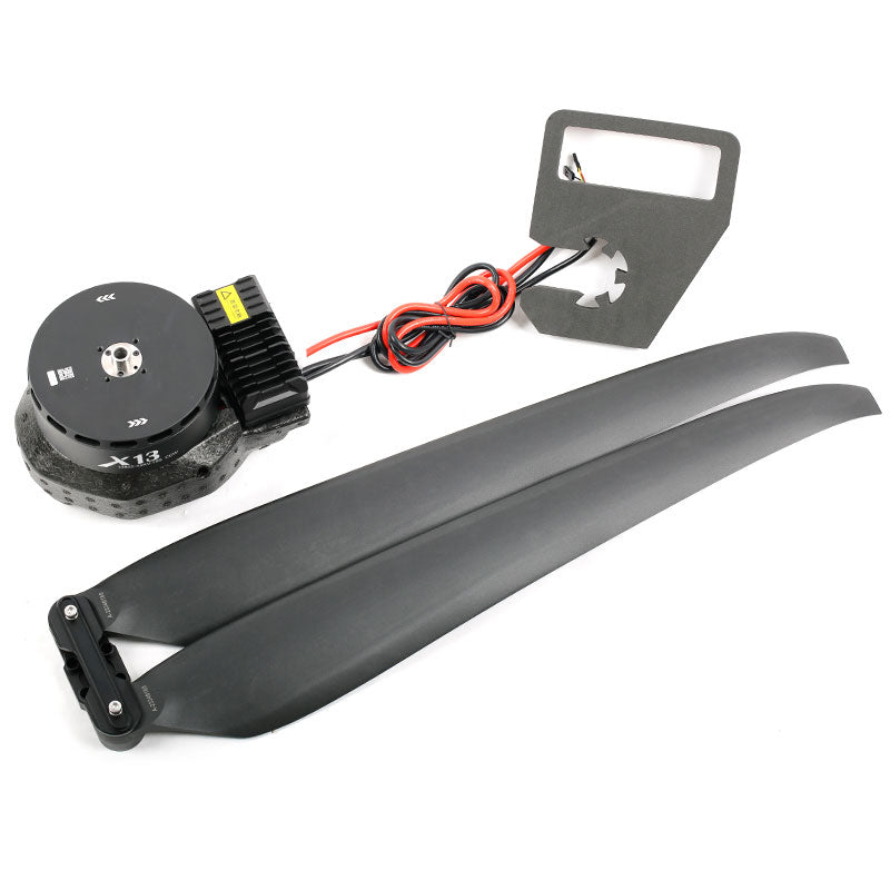 Hobbywing X13 Power System 14S-CCW Motor + ESC + 56-Inch Propeller 57KG Thrust for Agricultural Drones