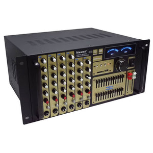 600W+600W High Power Professional Audio Amplifier 8xTTA1941 Power Amplifier Tube for Toshiba without Bluetooth