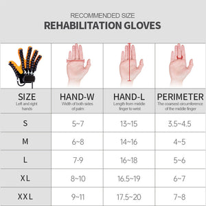962 Rehabilitation Robot Gloves Finger Rehabilitation Gloves Training Instrument (Right Hand XXL)