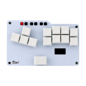 Mini &amp; Slim Game Controller Arcade Controller Fight Stick WASD Layout w/ Cable Graywood V3 Switches