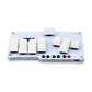 Mini &amp; Slim Game Controller Arcade Controller Fight Stick WASD Layout w/ Cable Graywood V3 Switches