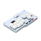 Mini &amp; Slim Game Controller Arcade Controller Fight Stick WASD Layout w/ Cable Graywood V3 Switches