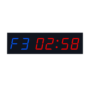 1.8&quot; 6-Digit LED Gym Timer Boxing Timer Supports Countdown Count-up for Games Training Exercises