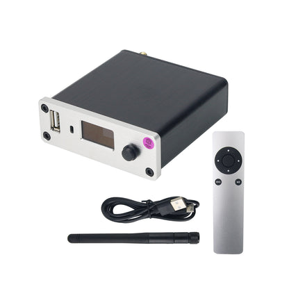 MD3 ES9038Q2M (JRC2068) Portable Vehicle-mounted Digital Turntable HiFi DSD Lossless Audio Decoder Bluetooth LDAC 0.96-inch OLED