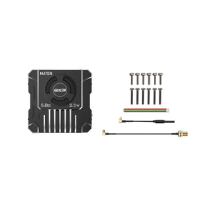 GEPRC MATEN 5.8G 2.5W VTX PRO 72CH Video Transmitter Module FPV Drone VTX Built-in Microphone Support Active Cooling