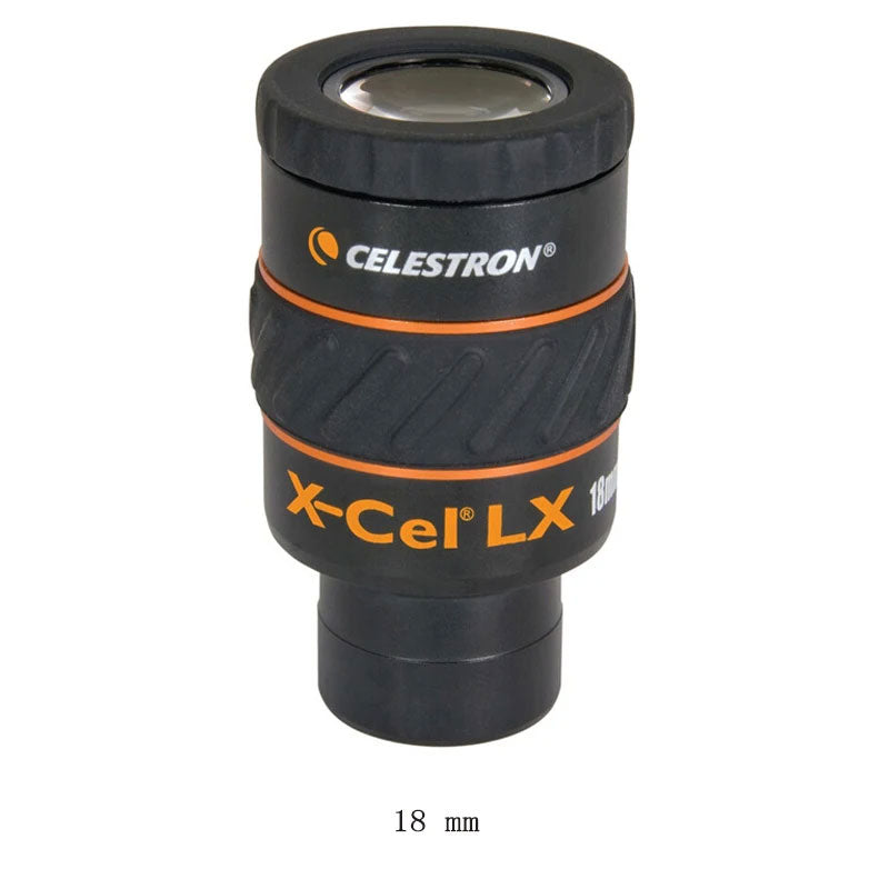 Original X-CEL LX 18mm Eyepiece Telescope Eyepiece 1.25-Inch Barrel Suitable for Moon Planet Observation
