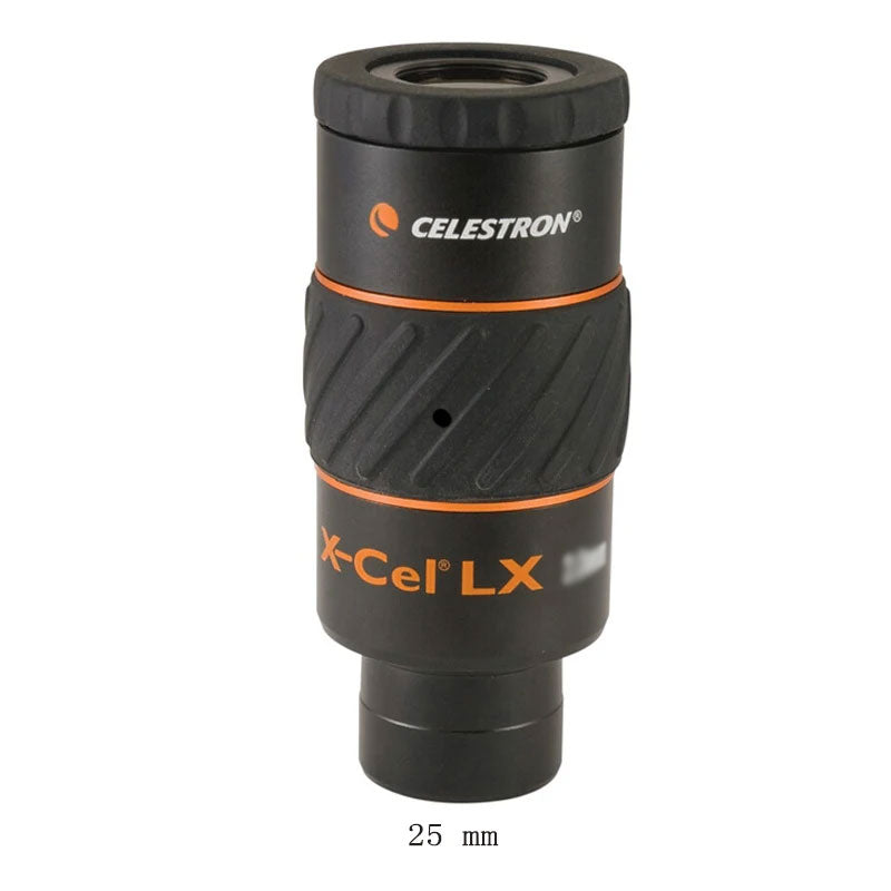 Original X-CEL LX 25mm Eyepiece Telescope Eyepiece 1.25-Inch Barrel Suitable for Moon Planet Observation