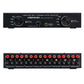 LINEPAUDIO 4 IN 4 OUT Amplifier Speaker Switcher Amplifier Speaker Selector w/ 6.35mm Headphone Jack