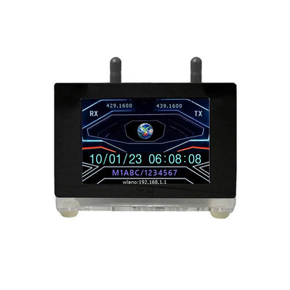Assembled MMDVM T124B Duplex MMDVM Hotspot with 3.5-inch Color Screen for Digital Walkie Talkie Modem