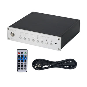 RCA-44 Hifi Selector Active Audio Switch Audio Selector High-End Version Supports 4 Input 4 Output
