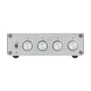 XZD-A1 Audio Signal Distributor Audio Distributor 1 Input 4 Output (Silver Panel) With Gain Switch