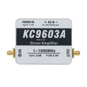 KC9603A 1-1000MHz 0.5W Driver Amplifier Preamplifier Preamp Module with 22dB Gain Medium Power