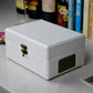 White Retro CD Player Bluetooth CD Player with Speakers Supports USB Drive &amp; Hifi Sound Quality