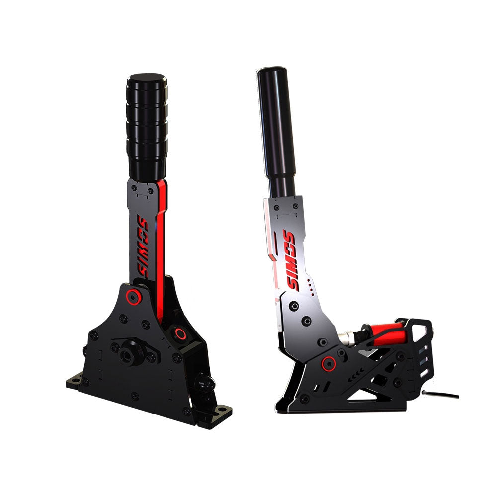SXP PC Racing Game Simulator Sequential Shifter and Handbrake with Customized Button and Light for Simagic Mini MOZA R5 R9