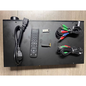 White DTS-T1 5.1 Channel HiFi Audio Player 3ES9038 Decoding Chip DSD HDMI-compatible Audio Decoding with 3.5-inch Screen
