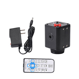 HAYEAR HY-5199 16-Million Pixel HD Microscope Camera Visual Detection Industrial Camera Electronic Eyepiece with Red Button