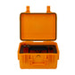 Orange Plastic Waterproof Radio Box for XIEGU X6100/Elecraft KX2 and for ICOM IC-705 Three in One Radio Box