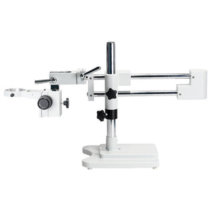 41MP 3.5X 90X Simul-Focal Double Boom Stand Trinocular Stereo Zoom HDMI-compatible USB Microscope Camera 2K 144 LED Light