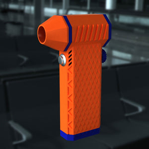 HAMGEEK Mini Violent Fan Orange X5 140000RPM 56m/s High Speed Brushless Motor X3 Upgraded Version Turbo Fan