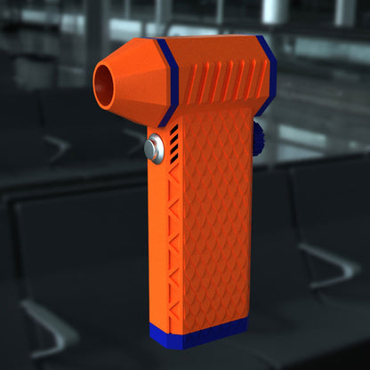 HAMGEEK Mini Violent Fan Orange X5 140000RPM 56m/s High Speed Brushless Motor X3 Upgraded Version Turbo Fan