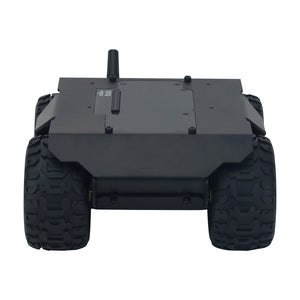WAVE ROVER Full Metal Robot Chassis Flexible and Expandable 4WD Mobile Robot Car Onboard ESP32 Module with 0.91-inch OLED