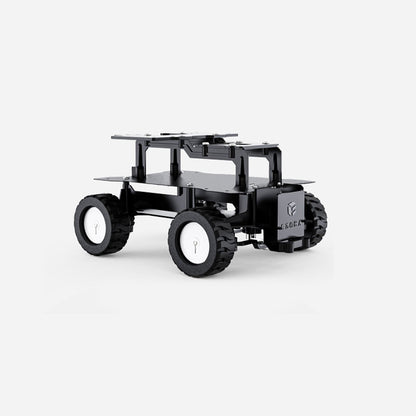 YOURFUN 2-Mode 4WD Smart Robot Car Kit Robot Car Chassis Supports Differential and Ackerman Modes