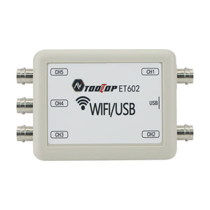 TOOLTOP ET602 USB+WIFI 5CH 150KHz Automotive Oscilloscope Virtual Oscilloscope Supports Data Storage