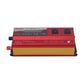 3000W Car Solar Power Inverter US Input DC 12V/24V Output AC 110V with Flowing Light 4 USB Ports