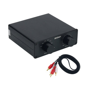 BRZHIFI FV6-VOL 6-Channel Audio Switcher Audio Selector with Passive Preamplifier and Loss Switching