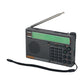 HRD-757 Green Backlight High Performance Multi-band Radio AM/FM/SW APP Smart Remote Control Bluetooth SOS Alarming