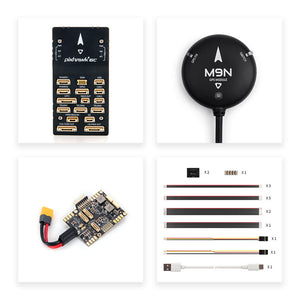 Holybro Pixhawk 6C (Plastic Case) Flight Controller &amp; PM07 Power Supply &amp; M9N GPS for FPV RC Flight Control