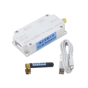 QBD-RF-5.8G 1W Wifi Bluetooth Sweep Signal Generator Module VCO RF Signal Source Type-C 5V/2A