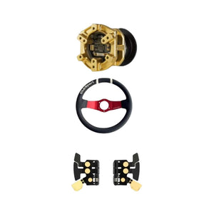 Original Podium Hub PHUB + ClubSport Steering Wheel Rim + 2 Paddle Modules for FANATEC Video Games