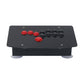 HAMGEEK HG-J500B Arcade Controller Fight Stick Game Controller with Black Red Buttons for Hitbox PC