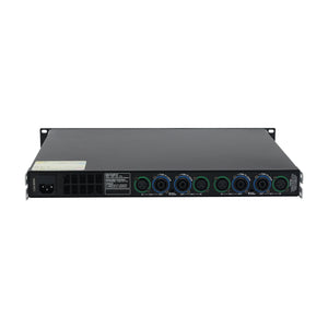 M350 4x800W Home Digital Power Amplifier Four Channel Power Amp with Slim Body for Bar Performance