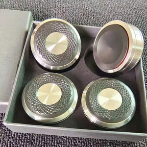 4pcs Audio Support AS-K2 Speaker Spikes Speaker Feet Pads for CD Player Headphone Amp Preamp Decoder