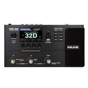 NUX MG-30 Guitar Multi-Effects Pedal High Performance Professional Effects Processor Versatile Modeler