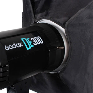 Godox FW50*130CM Softbox Portable Rectangular Honeycomb Grid Softbox Lighting Kit with Bowens Mount for Photo Studio