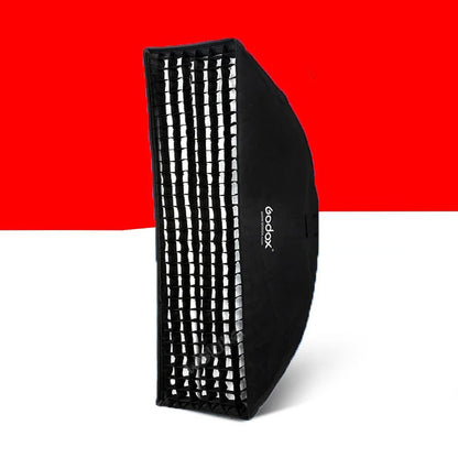 Godox FW50*130CM Softbox Portable Rectangular Honeycomb Grid Softbox Lighting Kit with Bowens Mount for Photo Studio