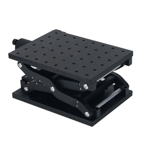 HYHTZ210 8.3 x 5.9&quot; Z Axis Laboratory Jack Precision Lab Jack Laboratory Scissor Jack with Scale