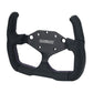 Conspit CX295 295mm/11.6" Microfier Leather SIM Steering Wheel Rim for H.AO Hub Racing Wheels